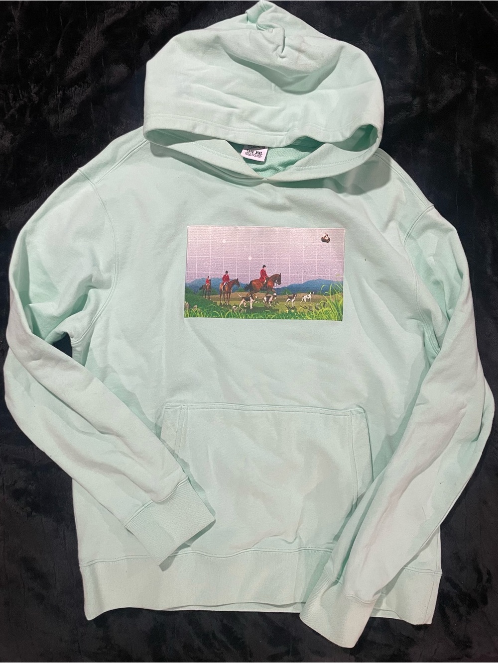 ‘Billionaire Boys Club’ mint green hoodie